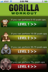 gorilla workout